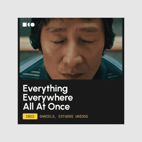Imagen diseñada como post de Instagram mostrando un clip de Everything Everywhere All at Once.